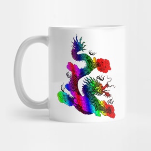 Rainbow Dragon Mug